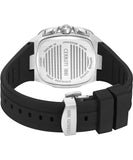 Cerruti 1881 Casale Men's Chronograph Watch with Black Silicone Strap