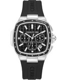 Cerruti 1881 Casale Men's Chronograph Watch with Black Silicone Strap