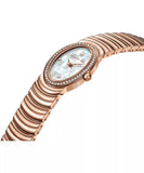 Cerruti 1881 Norcia Ladies White MOP Dial Rose Gold Stainless Steel Watch