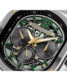 Cerruti 1881 Trento Gents Green Dial Stainless Steel Watch