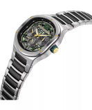 Cerruti 1881 Trento Gents Green Dial Stainless Steel Watch