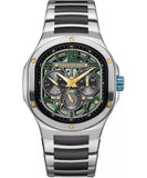 Cerruti 1881 Trento Gents Green Dial Stainless Steel Watch