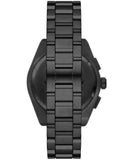 Emporio Armani Federico Chronograph Gents Blue Dial Gunmetal Stainless Steel Watch