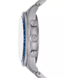 Fossil Sport Tourer Gents Blue Dial Stainless Steel Chronograph Watch