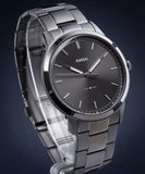 Fossil The Minimalist Men’s Gunmetal Analog Watch with Stainless Steel Bracelet
