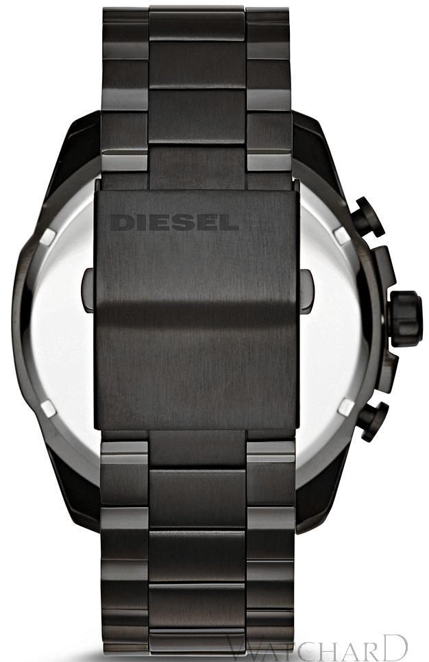 Diesel Mega Chief Men's Black Watch – Blue Salon