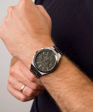 Michael Kors Lennox Chronograph Gents Gunmetal Gray Stainless Steel Watch