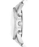 Michael Kors Lexington Chronograph Gents Black Dia Stainless Steel Watch