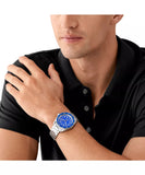 Michael Kors Maritime Gents Blue Dial Stainless steel Watch