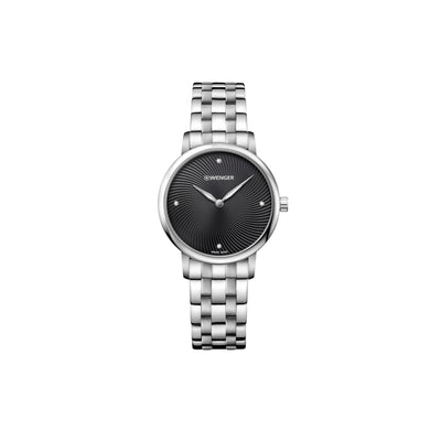 Wenger Urban Donnissima 35  Black Dial Women's Watch
