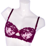 Lise Charmel Underwired Half Cup Bra Magenta