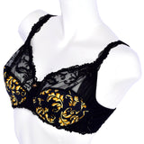 Lise Charmel Underwired Bra Black/Gold 36D
