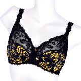 Lise Charmel Underwired Bra Black/Gold 36D
