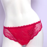 ليز شارميل سروال لون احمر مقاس S