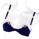 Lise Charmel Bikini Top Navy Blue