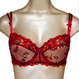Lise Charmel Demi Cup Bra Rouge Aphrodite