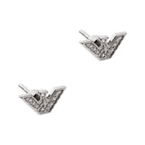 Emporio Armani Women's Silver Sterling Silver Stud Earring
