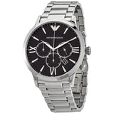 Emporio Armani Men's Giovanni Analog Black Dial Watch