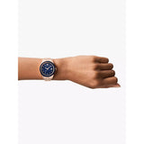 Emporio Armani Women's Leo Analog Blue Dial Watch