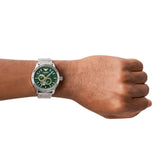 Emporio Armani Men's Mario Analog Green Dial Watch