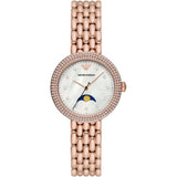 Emporio Armani Women’s Quartz Stainless Steel Mother of Pearl Dial Watch