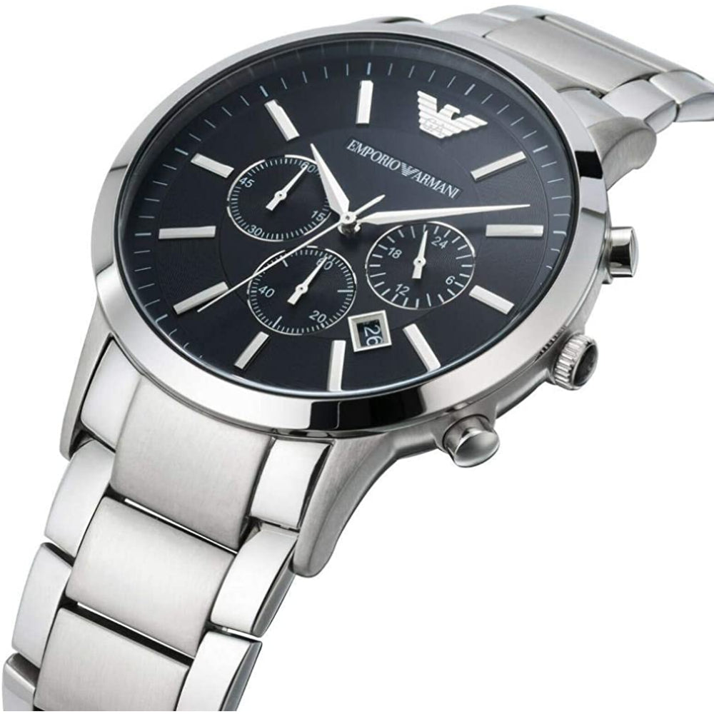 Stainless Steel Emporio Sportivo NWT Emporio Armani AR5963 Men's