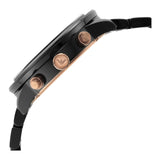 Emporio Armani Men’s Mario Analogue Quartz Stainless Steel Black Watch