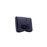 Kyra Let Me Talk Navy Blue Clutch Bag