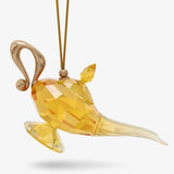 Swarovski Aladdin Magic Lamp Ornament Yellow Gold Crsytal