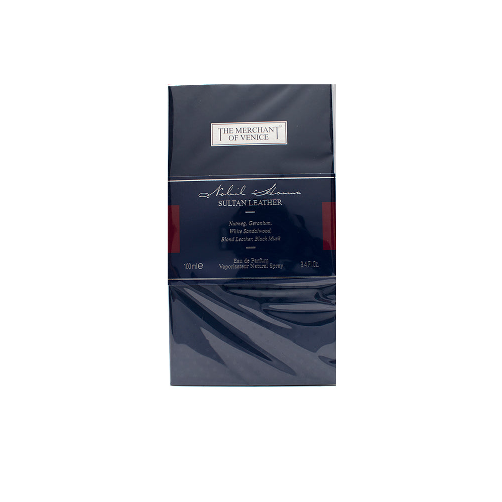 THE MERCHANT OF VENICE NOBILHOMO SULTAN LEATHER ROSSO EDP 100ml | Beauty | Beauty Niche Fragrances | Beauty Niche fragrances Fragrance | EID2023 | Mens | Perfumes