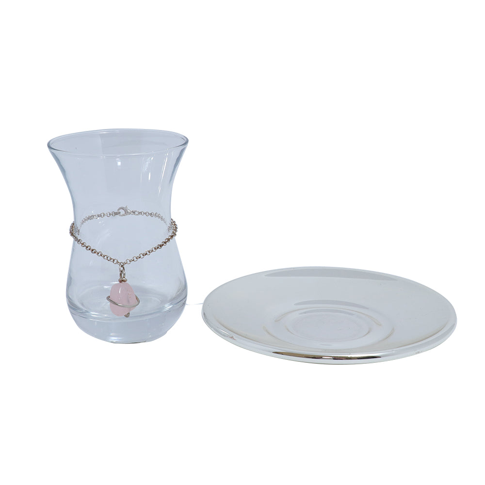 Select Home Nat Stone Tea cup Silver | Drinkware Select Home Nat Stone Tea cup Silver | Drinkware