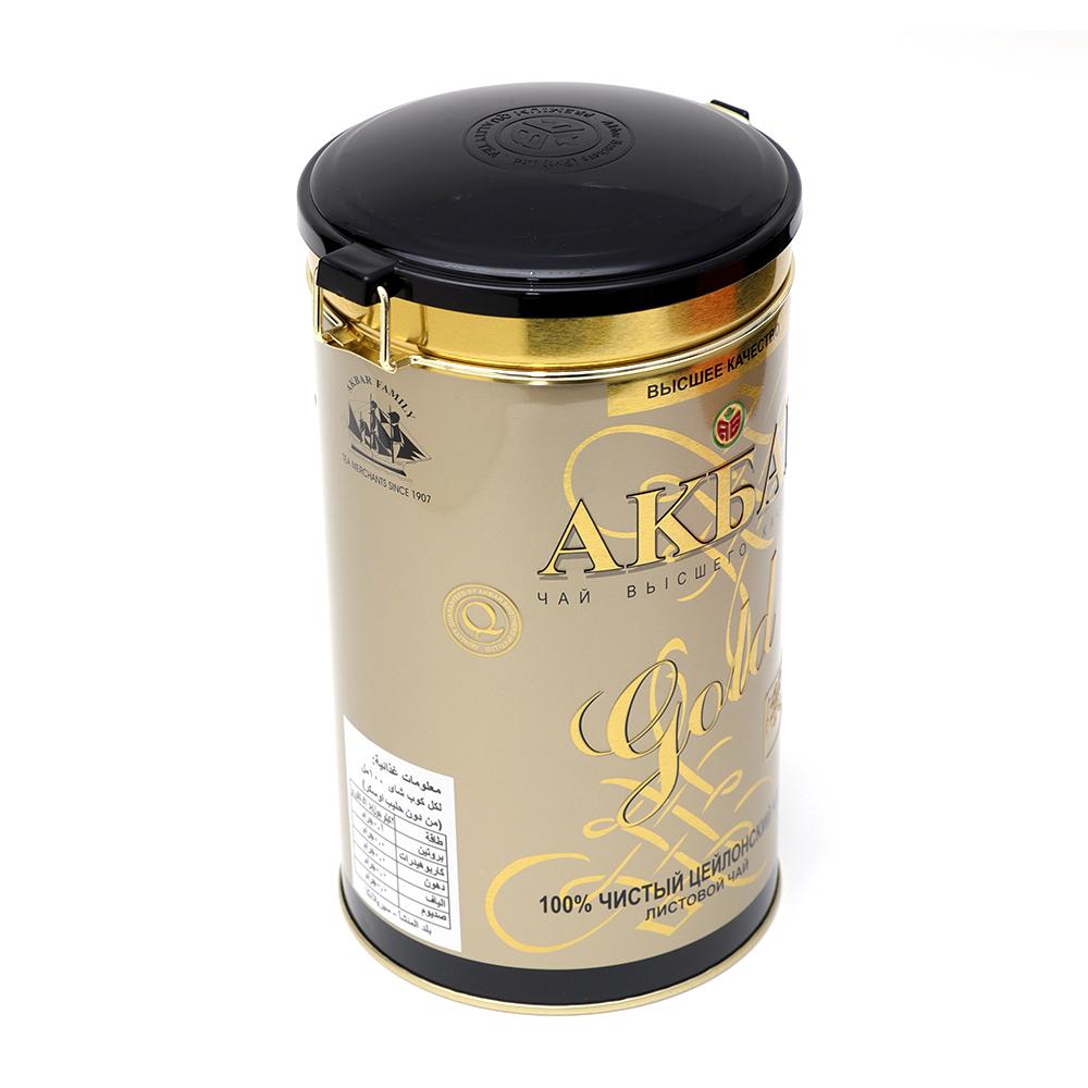 Akbar Ceylon Gold Tin 450g | Newcode | Tea Akbar Ceylon Gold Tin 450g | Newcode | Tea