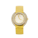 ساعة آغنر  بيلي ديا مع مينا صدفية وسوار ذهبي