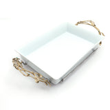 Michael Aram Mistletoe Casserole - Blue Salon