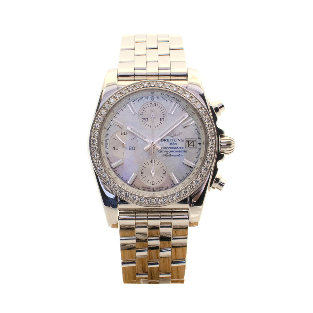 Breitling Chronomat 38mm – Blue Salon