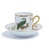 Richard Ginori Impero Voliere Coucou Didrie Coffee Cup With Saucer