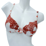 Twinset Padded Bra White/Cinnamon 34C