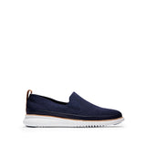 Cole Haan 2.ZERØGRAND Stitchlite Slip On Marine Blue Knit/Optic White