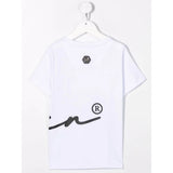 Philipp Plein Kids White T-Shirt