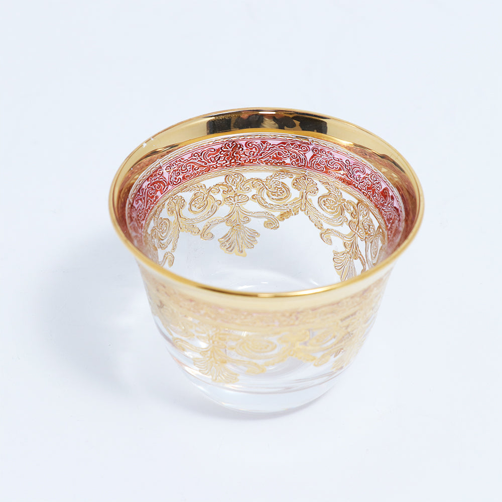 Timon Gift Box Of 6 Pcs Gawa Cup Pink Gold | Drinkware Timon Gift Box Of 6 Pcs Gawa Cup Pink Gold | Drinkware