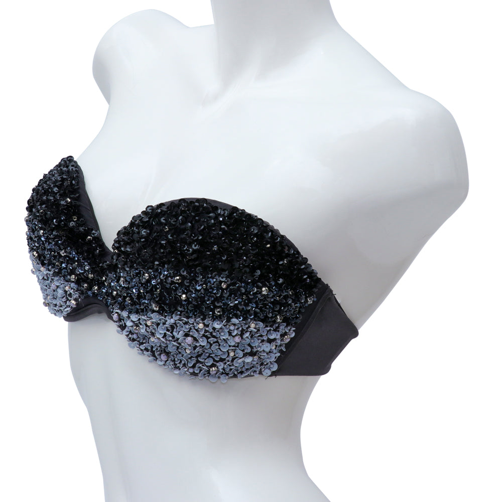 Twinset Beaded Bikini Top Lead Grey | cart2cart | Last Chance | Lingerie Twinset Beaded Bikini Top Lead Grey | cart2cart | Last Chance | Lingerie