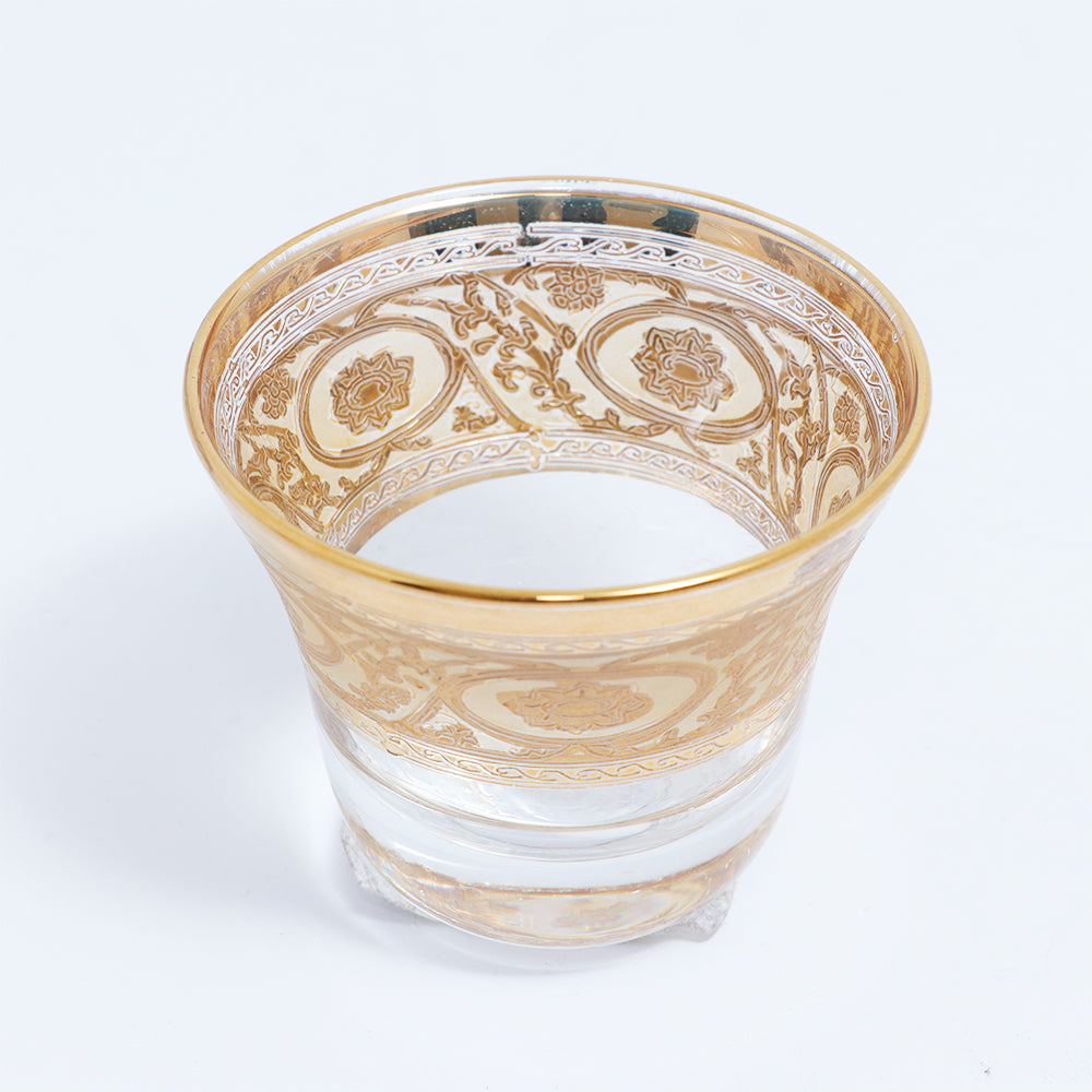 Timon Gift Box Of 6 Pcs Gawa Cup Ivory Gold | Drinkware Timon Gift Box Of 6 Pcs Gawa Cup Ivory Gold | Drinkware
