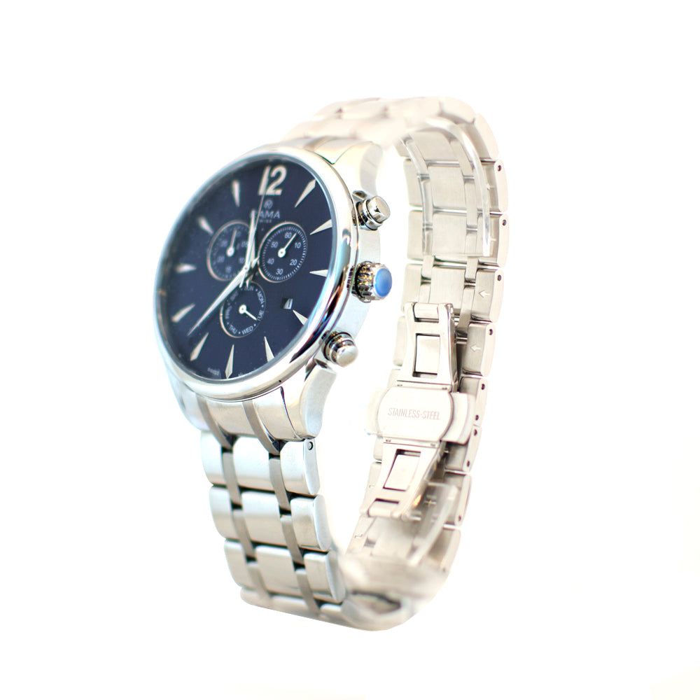 Rama Men's Stainless Steel Chronograph | Fashion Watches | GCC | Mens | Mens Watches | SP Rama Men's Stainless Steel Chronograph | Fashion Watches | GCC | Mens | Mens Watches | SP