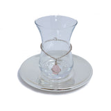 Select Home Nat Stone Tea cup Silver