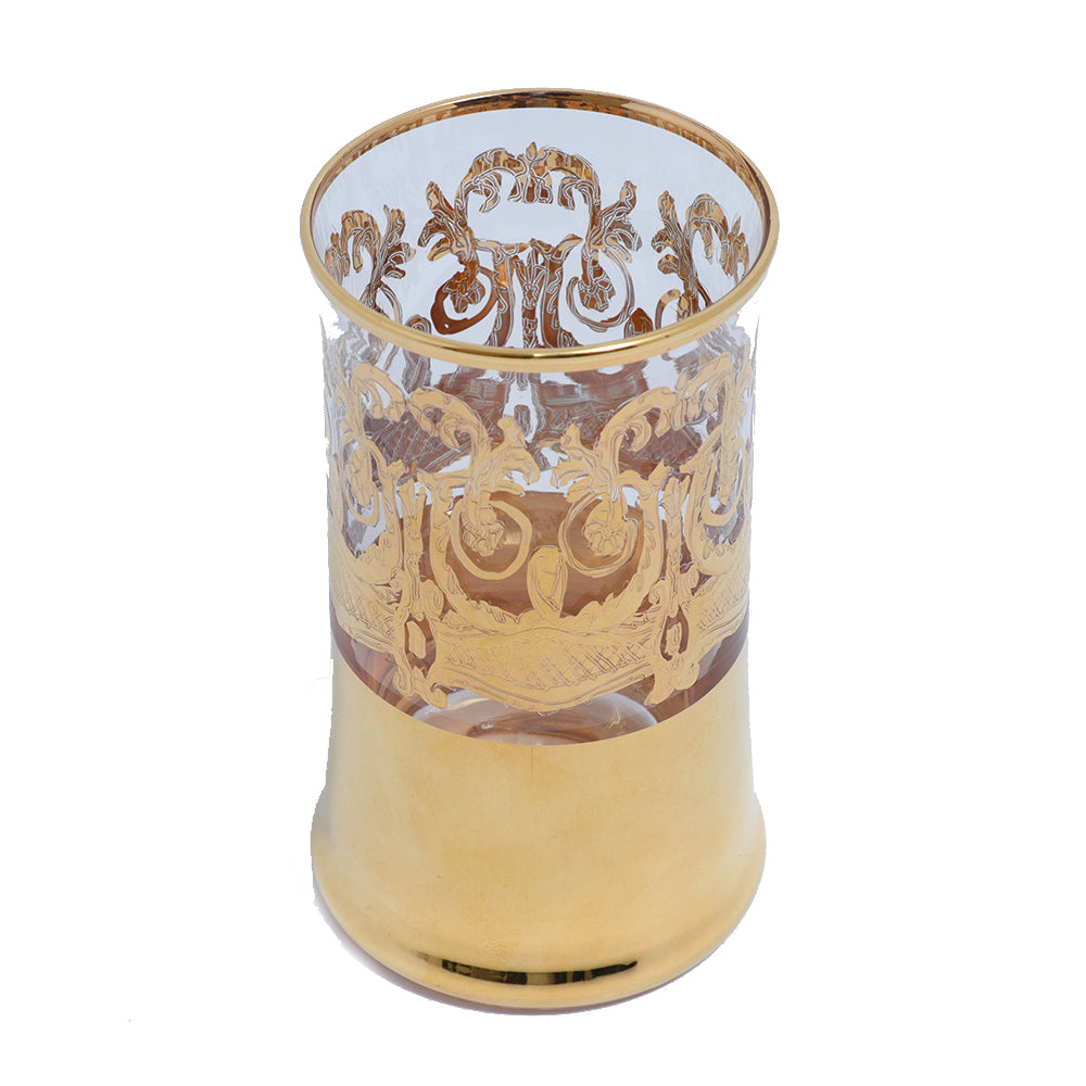 Timon Gift Box Of 6 Pcs Doninzetti Long Drink Glass Gold | Drinkware Timon Gift Box Of 6 Pcs Doninzetti Long Drink Glass Gold | Drinkware