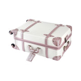 Mosafer Vintage Check-In Large Beige Beigesize Large - Blue Salon