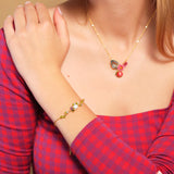 Les Nereides Grapes And Amphora Fine Bracelet