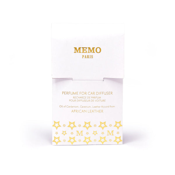 Memo African Leather Car Diffuser Refill – Bluesalon.com