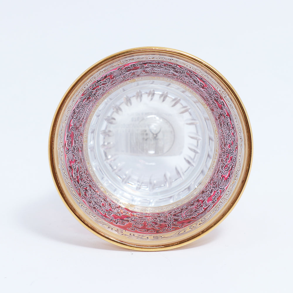 Timon Gift Box Of 6 Pcs Gawa Cup 2 Cut Red Gold | Drinkware Timon Gift Box Of 6 Pcs Gawa Cup 2 Cut Red Gold | Drinkware