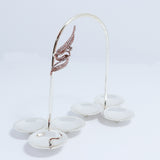 Select Home 6th Handle Macaronnes Stand - Blue Salon